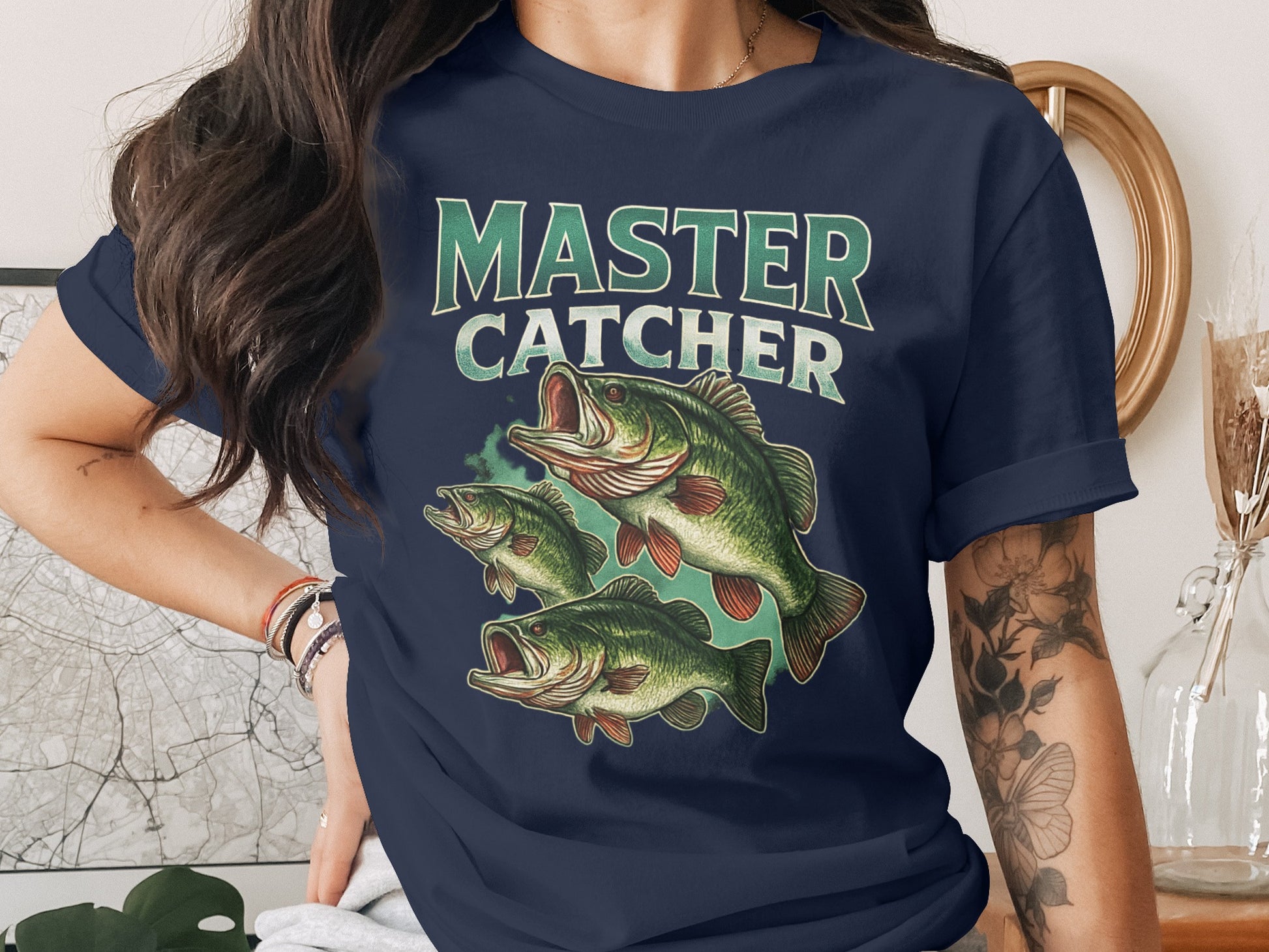 Master Catcher Graphic Design on T-shirt product