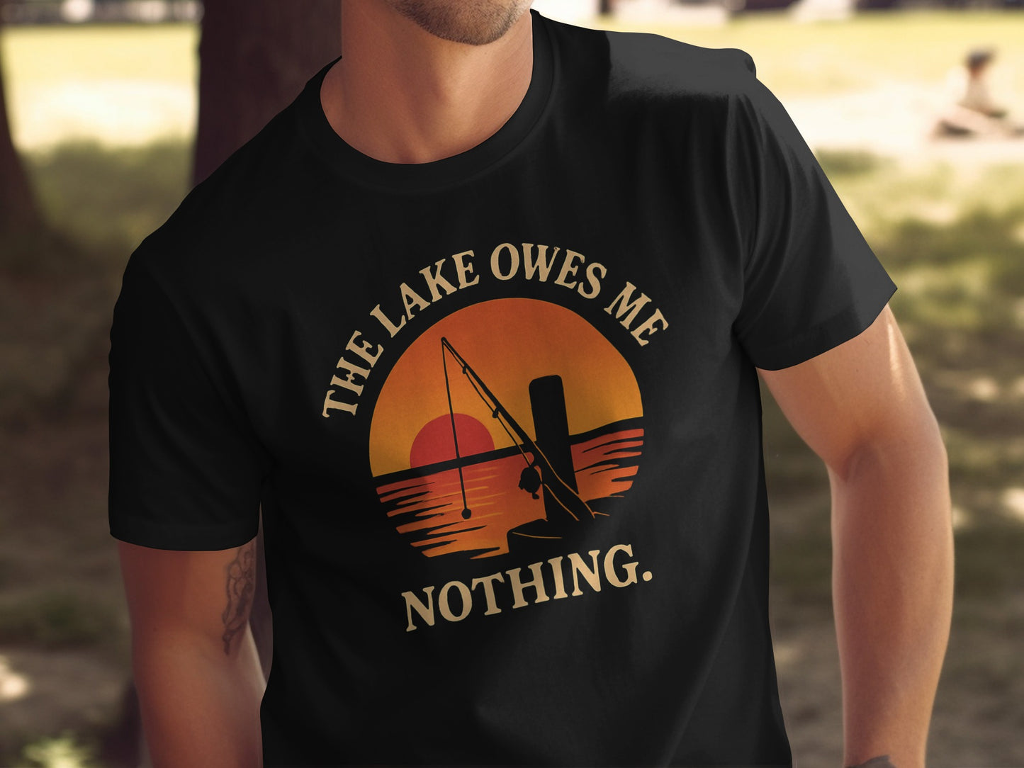 The Lake Owes Me Nothing Graphic Tee Product