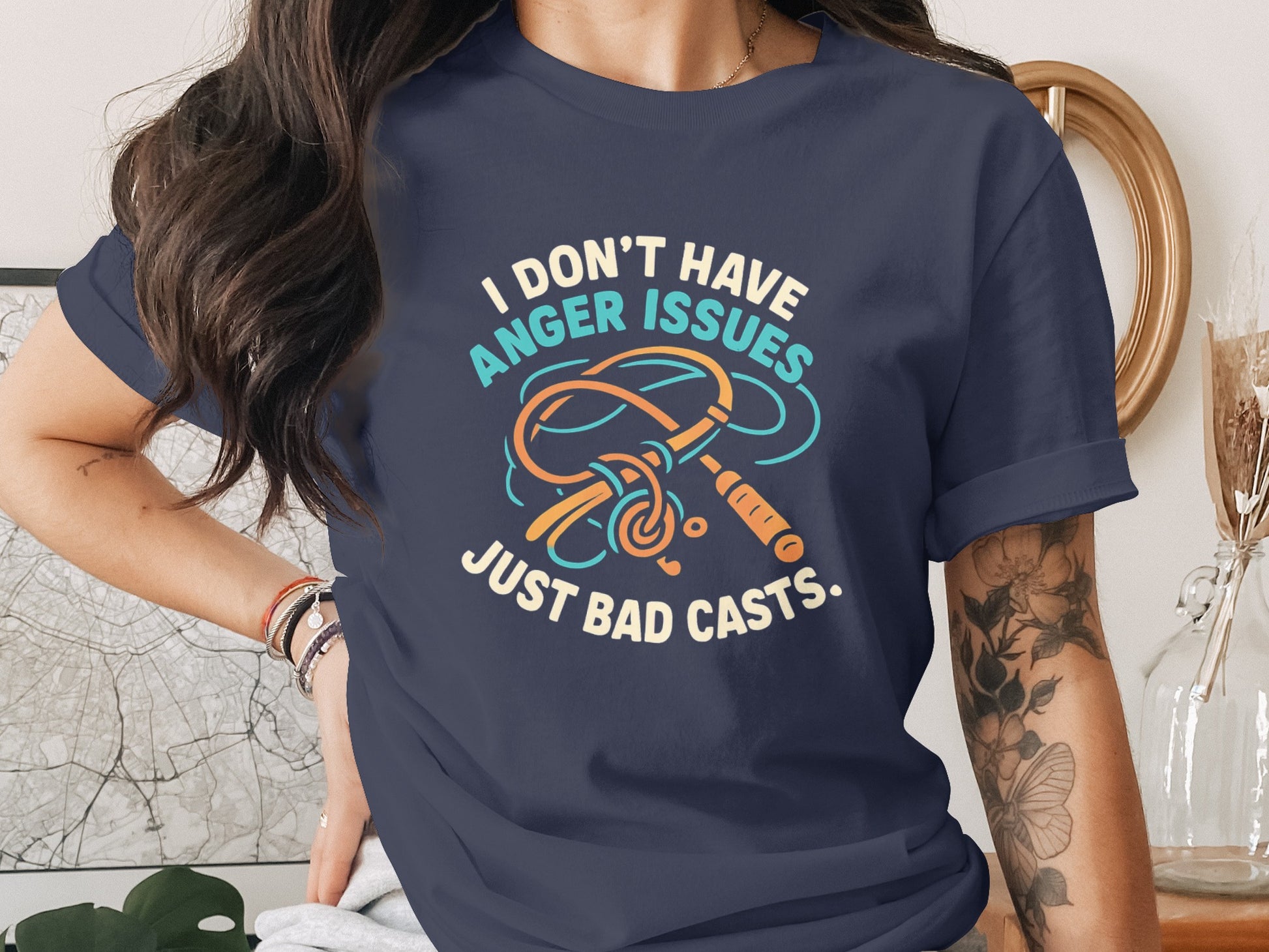 I Don't Have Anger Issues Just Bad Casts Shirt Product