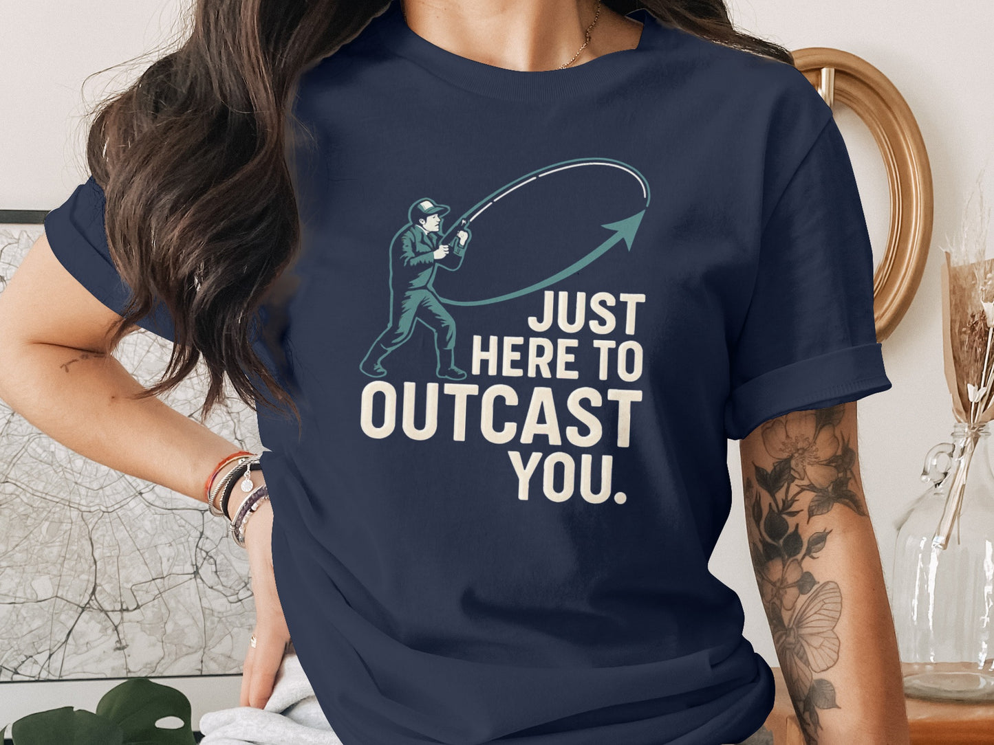 Just Here to Outcast You Graphic Tee Shirt product type