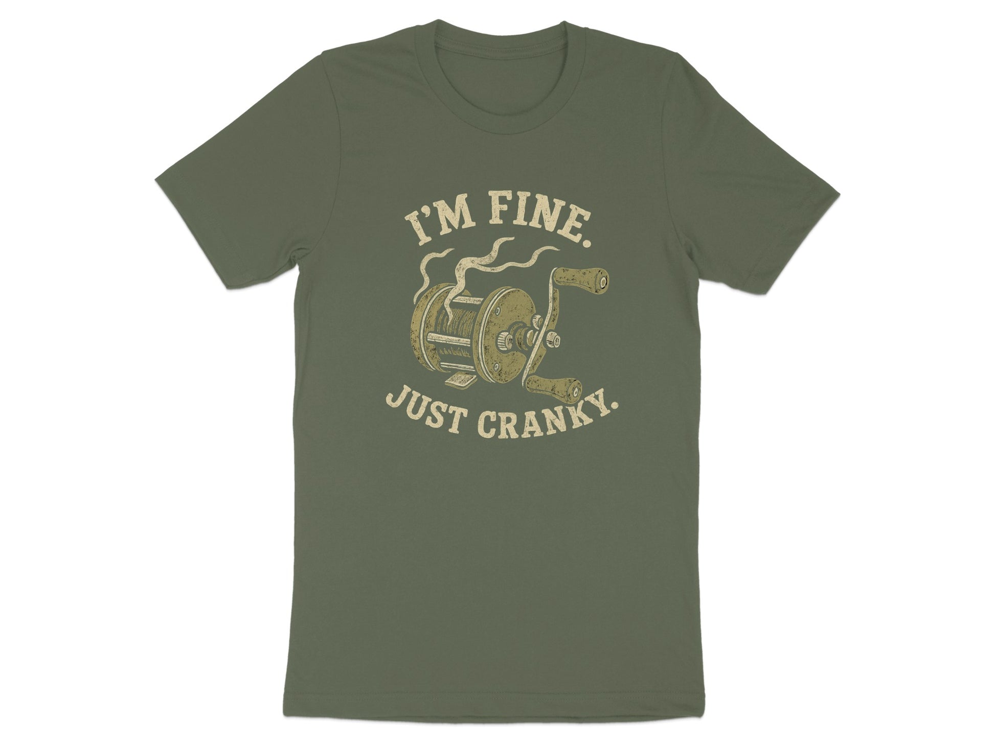 I'm Fine Just Cranky Relaxed Fit T-shirt product