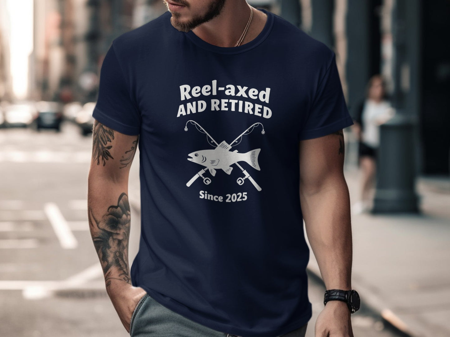 Reel-axed And Retired Since 2025 T-shirt product