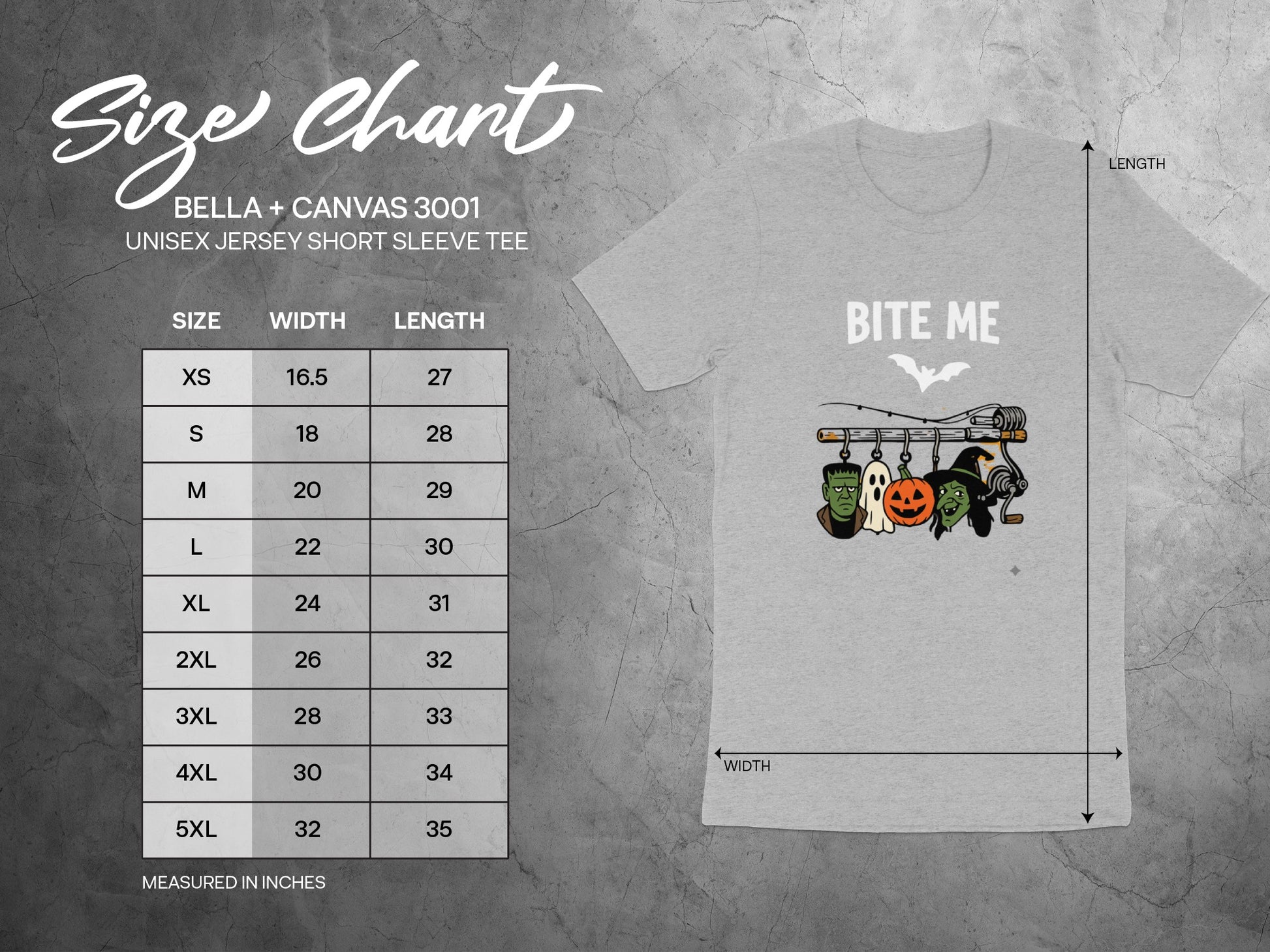 Bite Me Halloween Graphic Unisex Short Sleeve Tee product