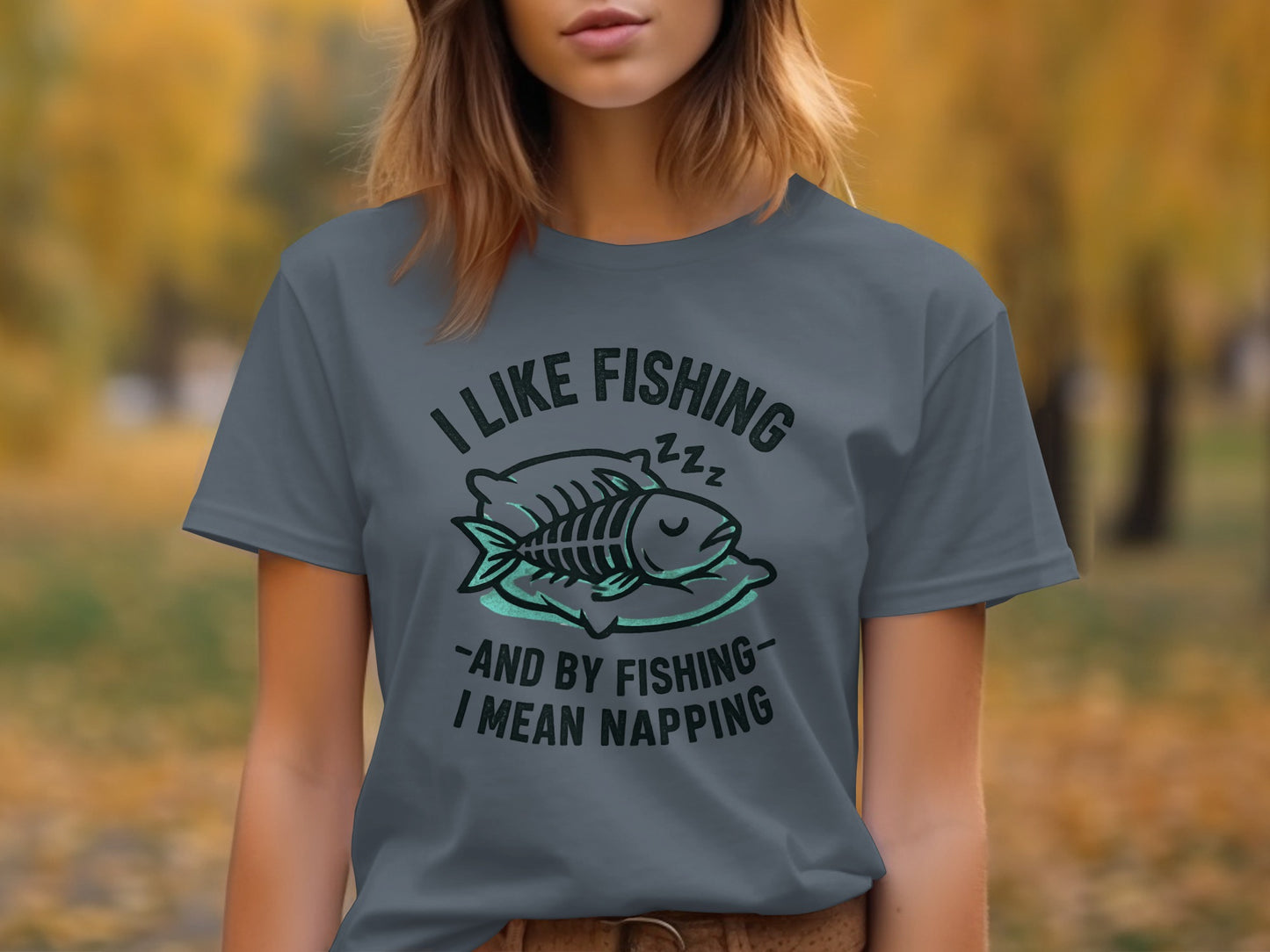 Funny I Like Fishing And Napping Shirt product type