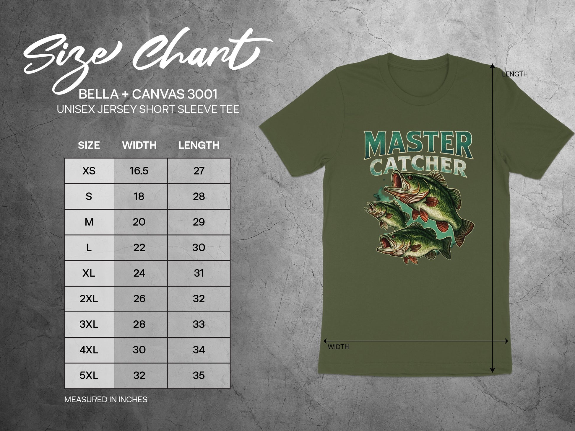 Master Catcher Graphic T-Shirt Fishing Product
