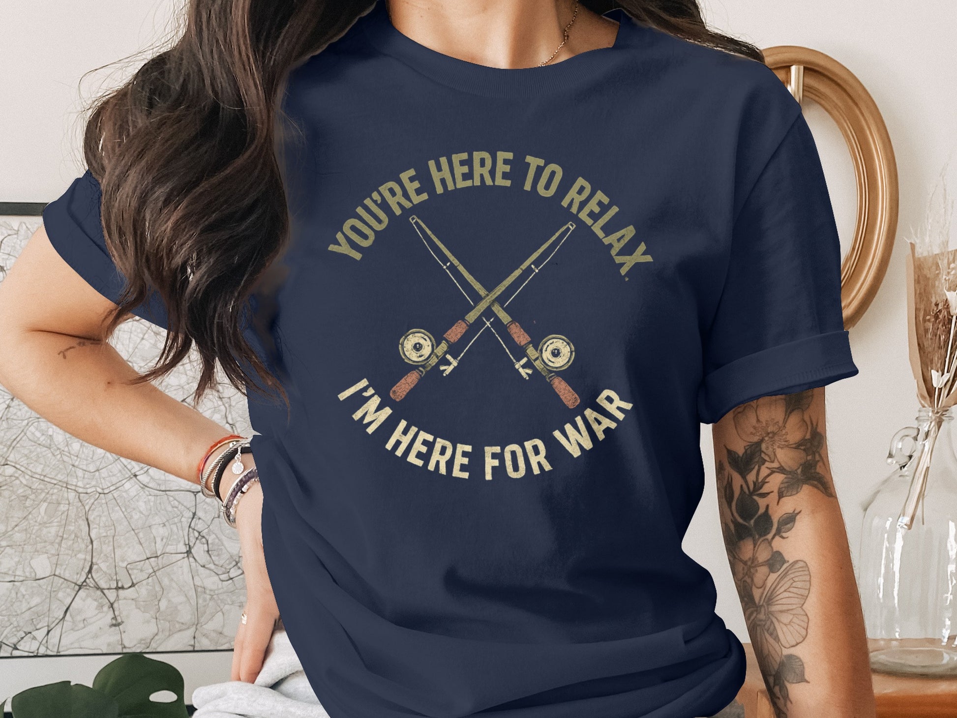 You're Here to Relax I'm Here for War Shirt product