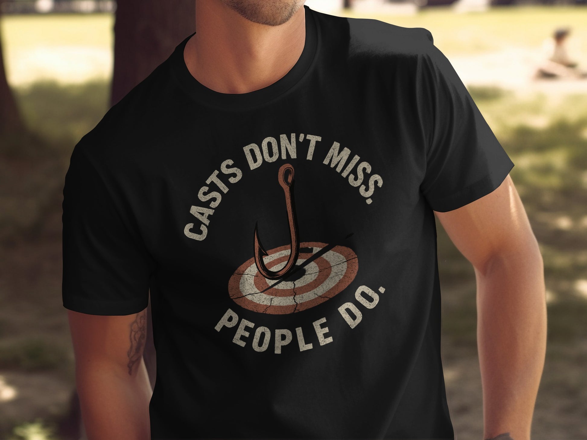 Casts Don't Miss People Do Graphic T-shirt product