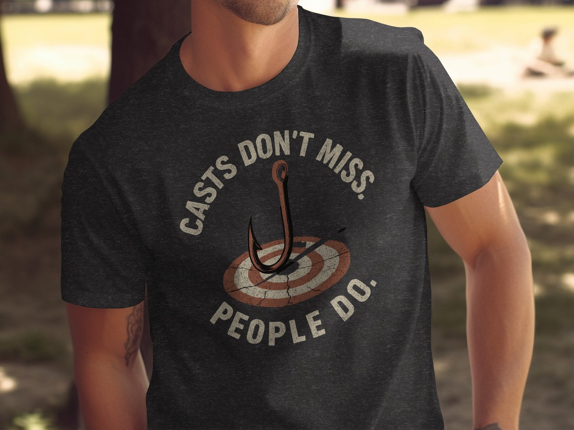 Casts Don't Miss People Do Graphic T-shirt product