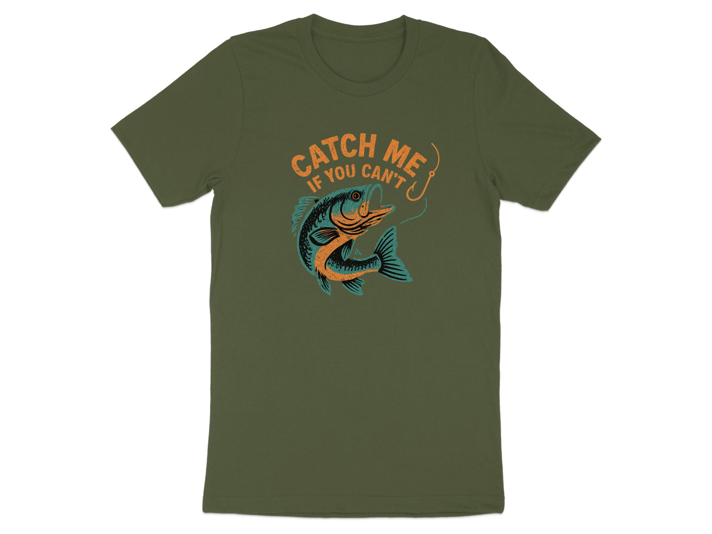 Catch Me If You Can't Fishing Graphic T-shirt product type