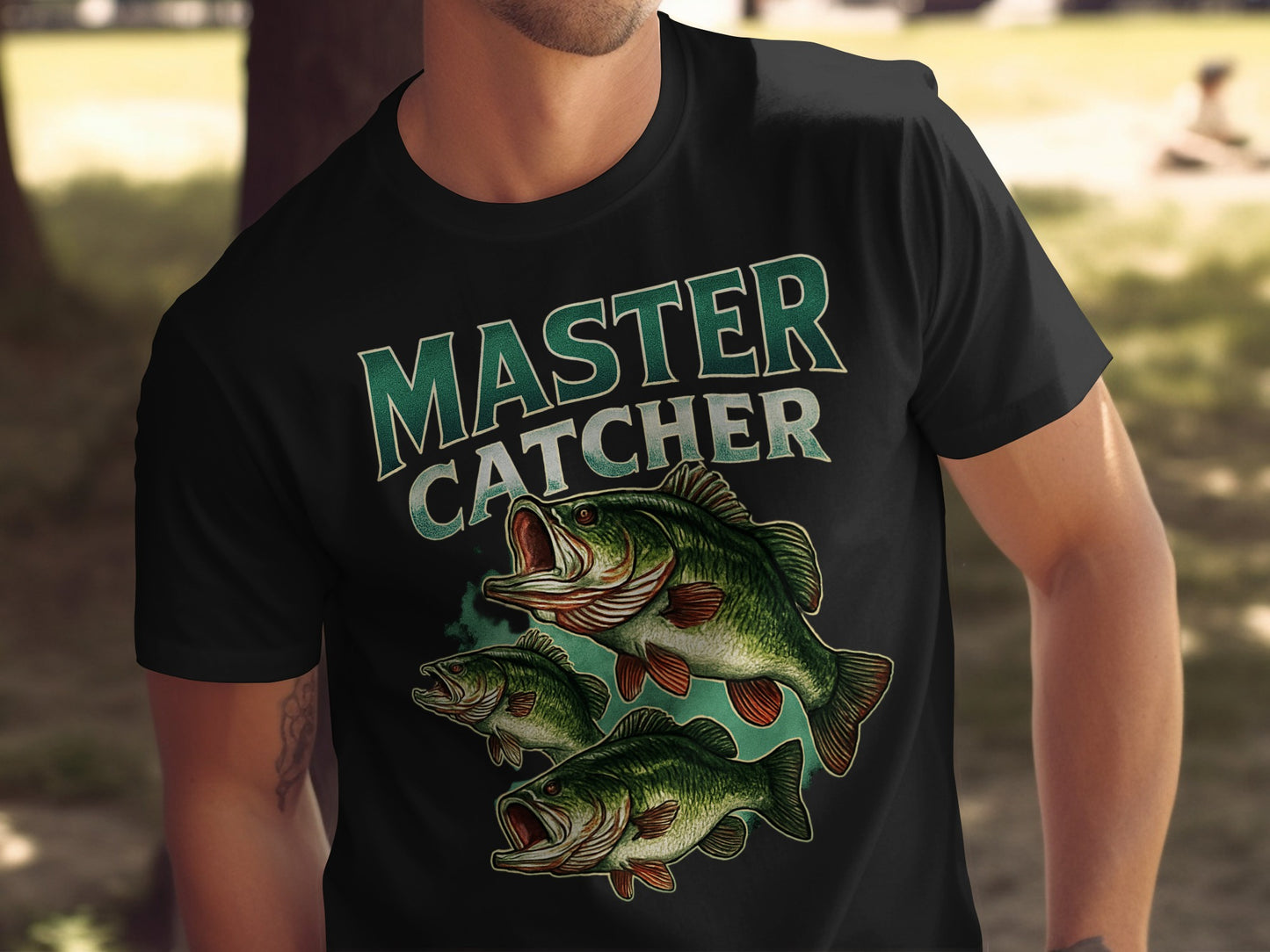 Master Catcher Fishing Graphic Tee product type