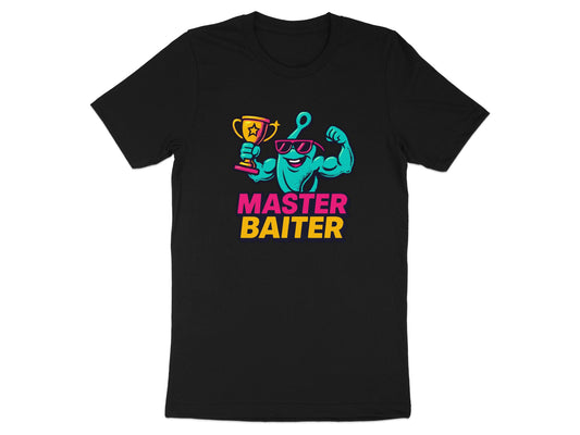 Master Baiter Funny Fishing Graphic Tee Shirt product type