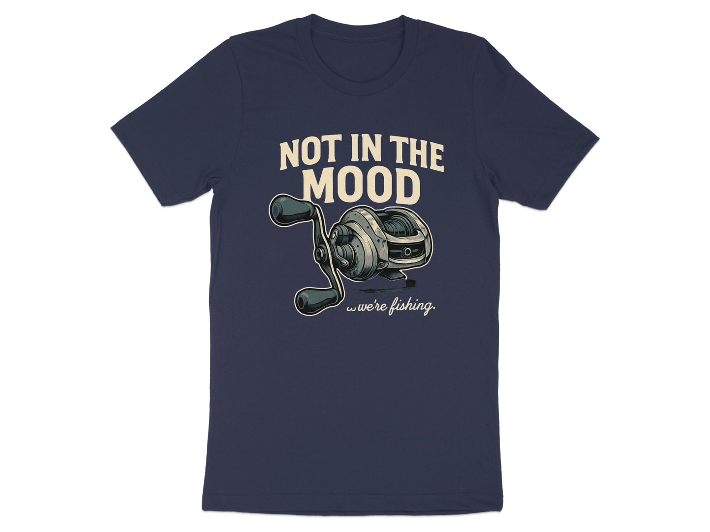 Not in the Mood Fishing Themed Casual Shirt product type