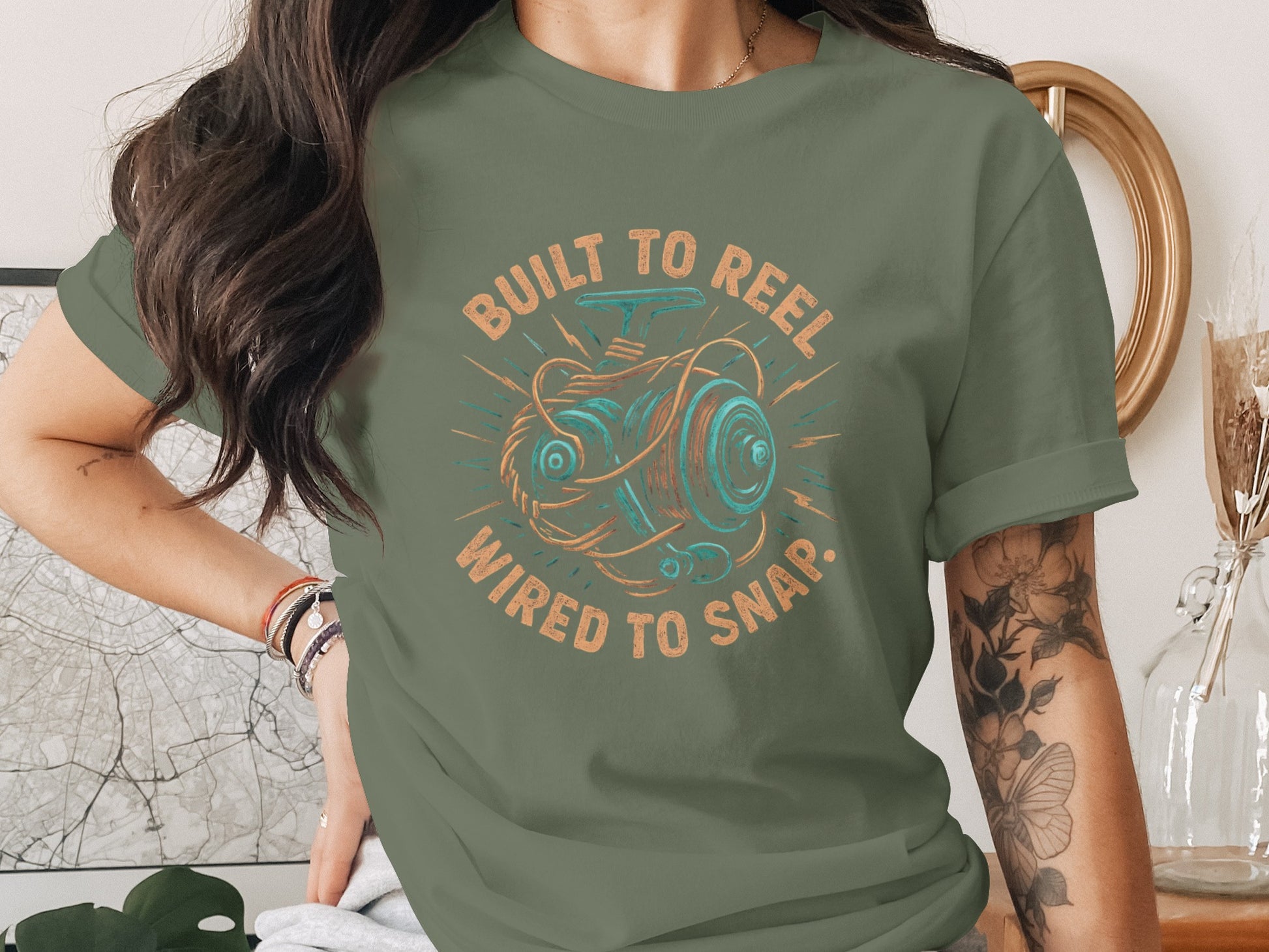 Built to Reel Wired to Snap Graphic T-shirt product