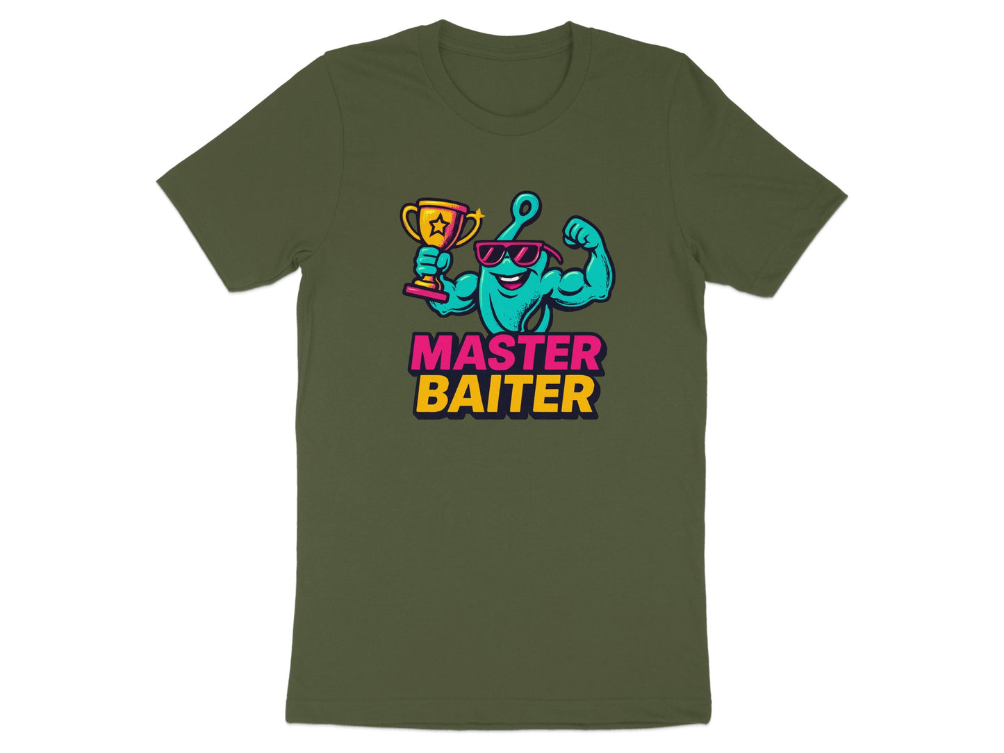 Master Baiter Fun Graphic Printed T-shirt product