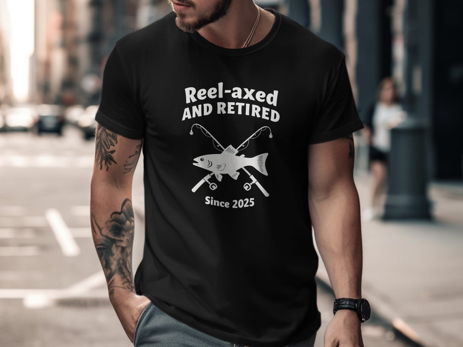 Reel-axed and Retired Since 2025 T-Shirt product type