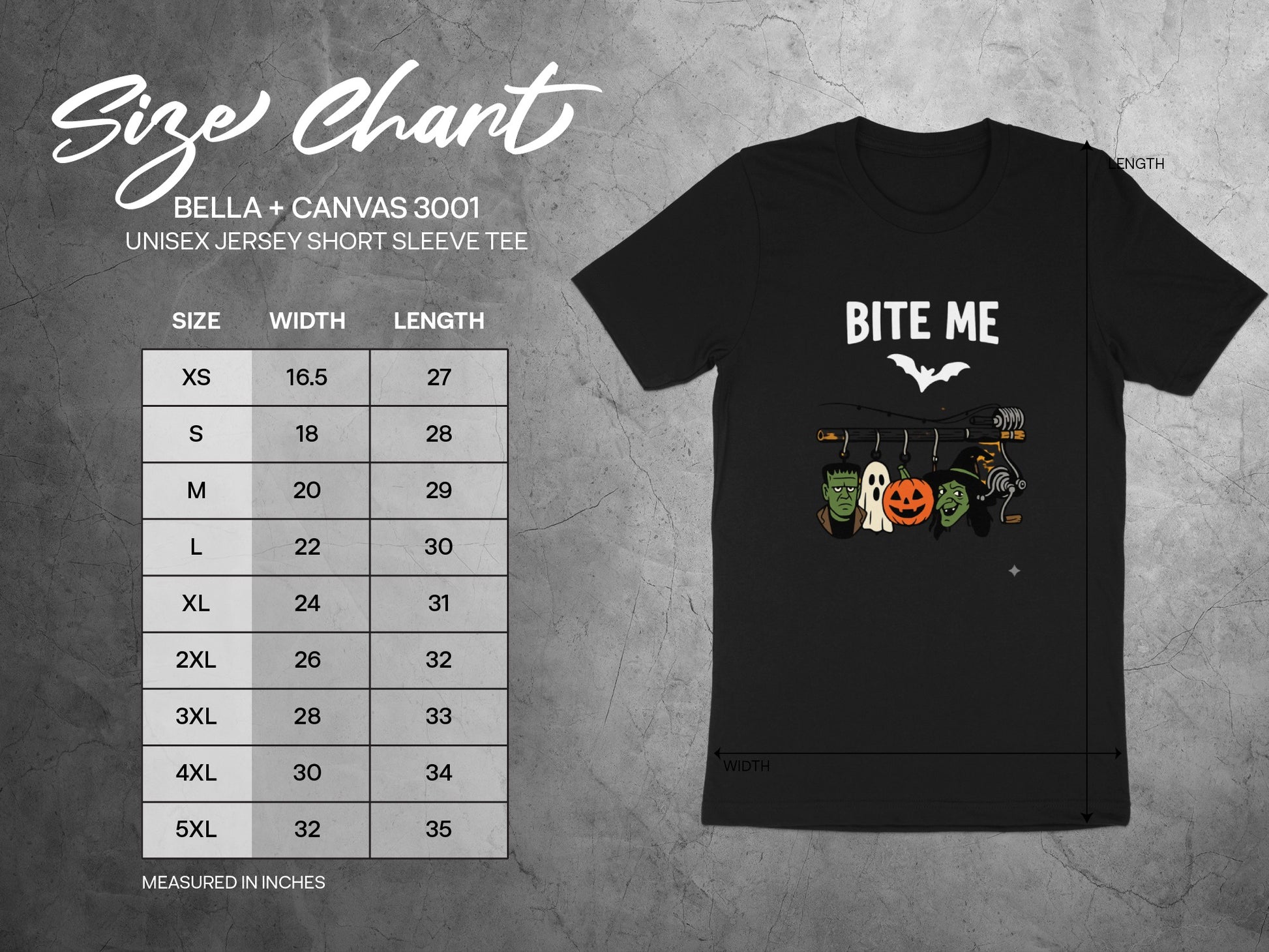 Bite Me Halloween Themed Short Sleeve Tee product