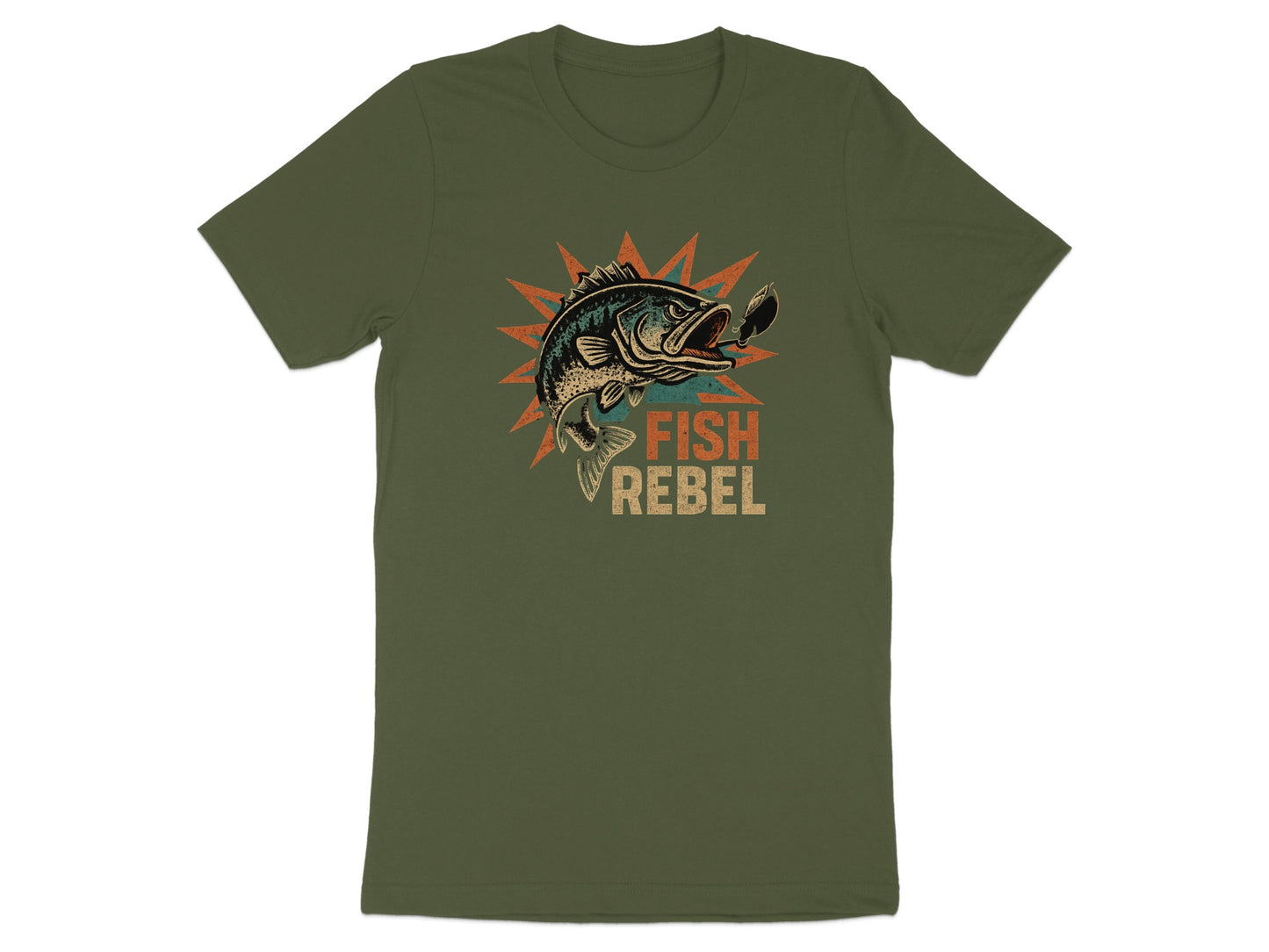 Fish Rebel Graphic Tee Shirt Fishing product