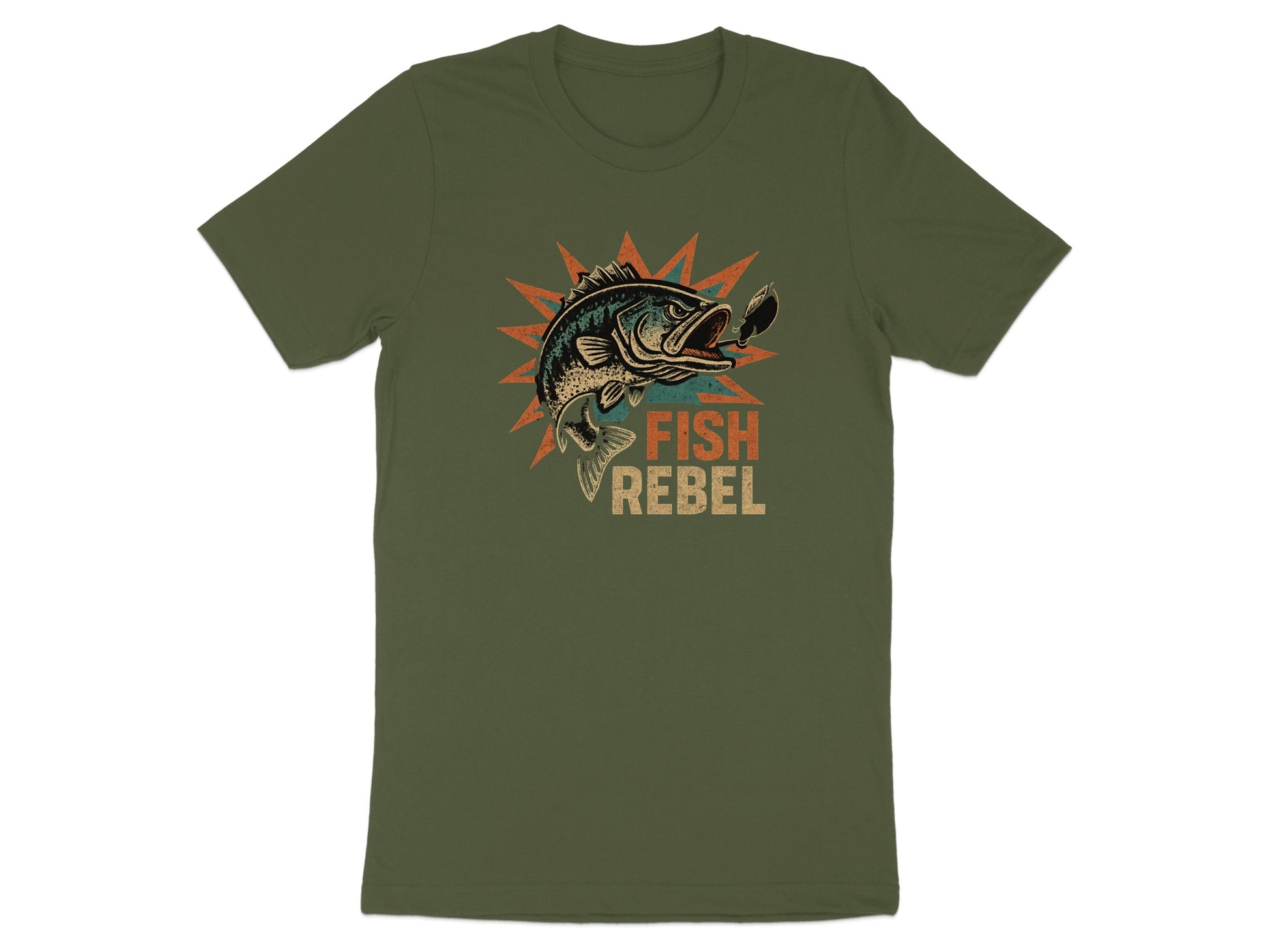 Fish Rebel Graphic Tee Shirt Fishing product