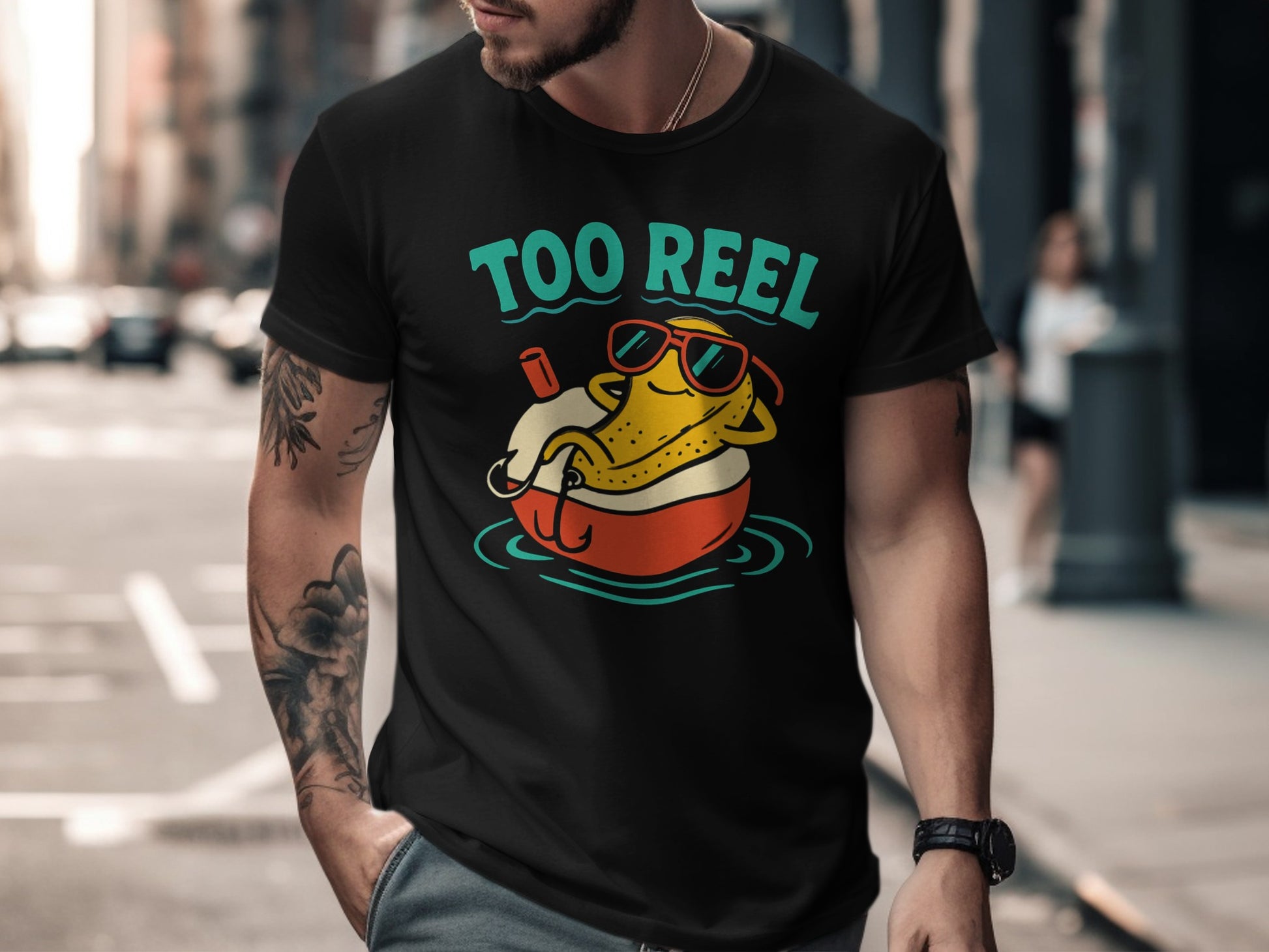 Too Reel Graphic Printed T-Shirt Casual Wear product