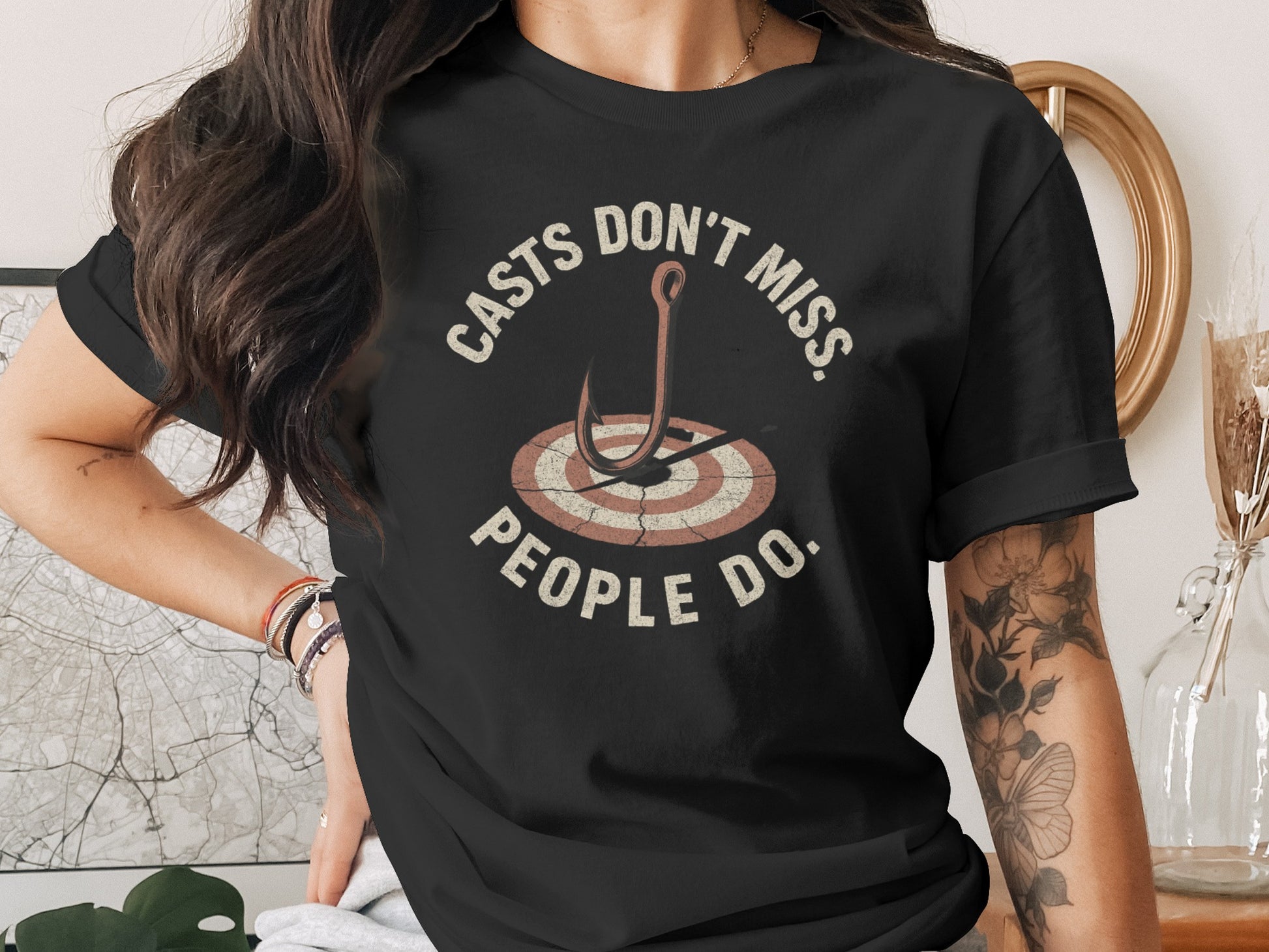 Funny Fishing Quote Graphic Tee Shirt product