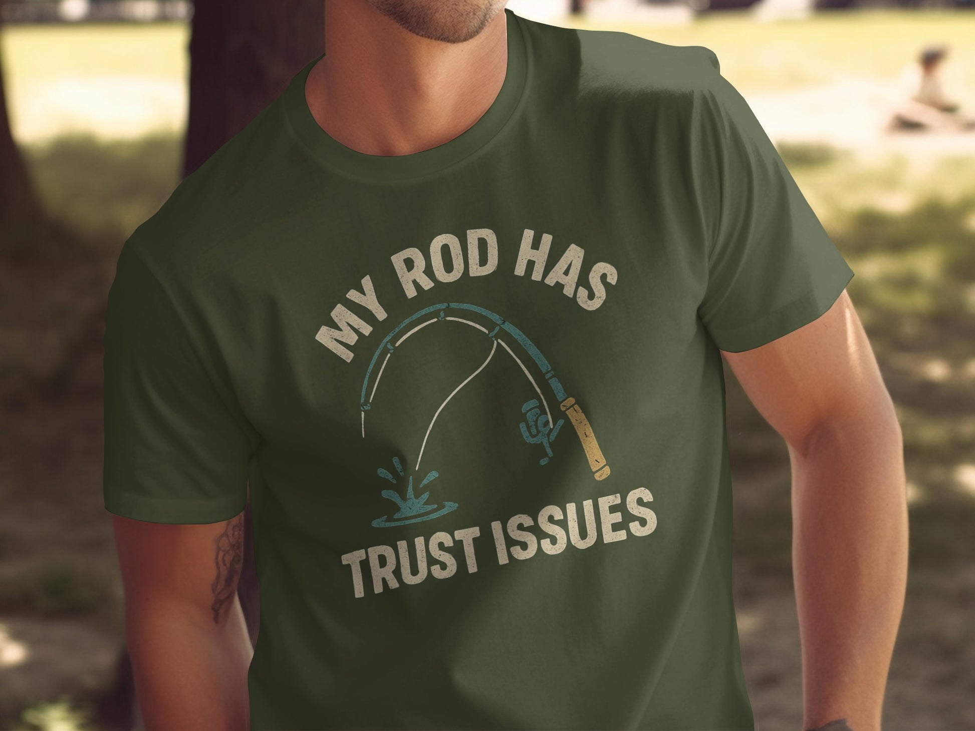 My Rod Has Trust Issues Graphic T-shirt product
