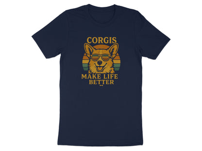 Corgis Make Life Better Stylish Graphic Tee Product