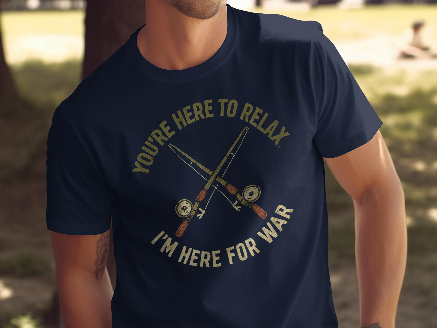 You're Here to Relax I'm Here for War T-shirt product