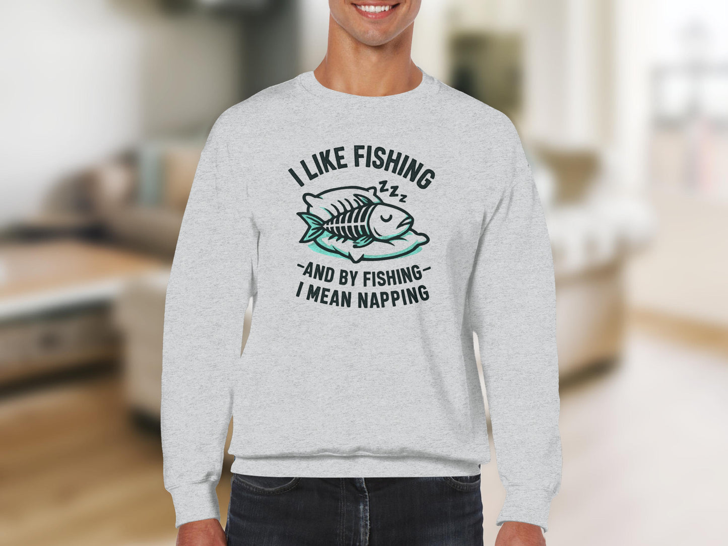I Like Fishing And By Fishing I Mean Napping product type