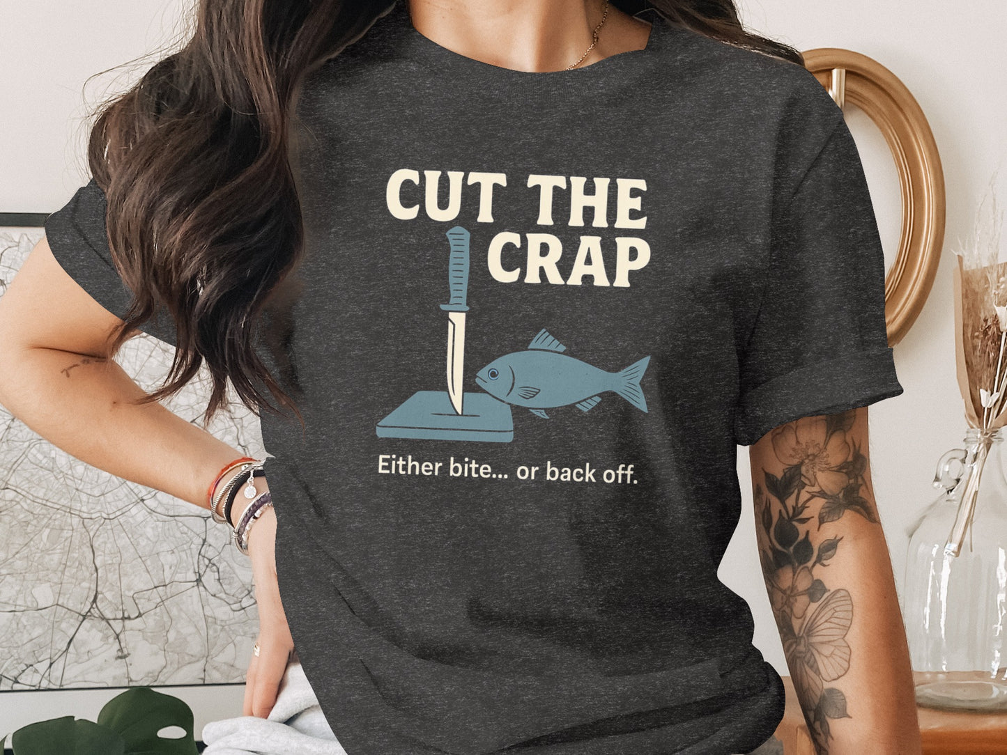 Either Bite or Back Off Graphic Tee product