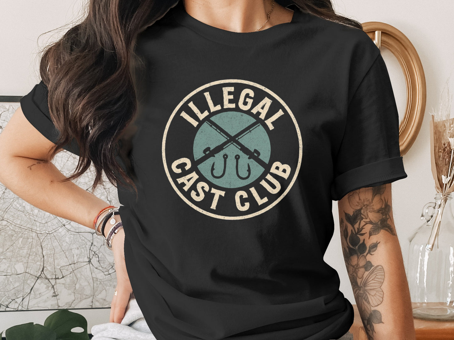 Illegal Cast Club Graphic Design Shirt product type