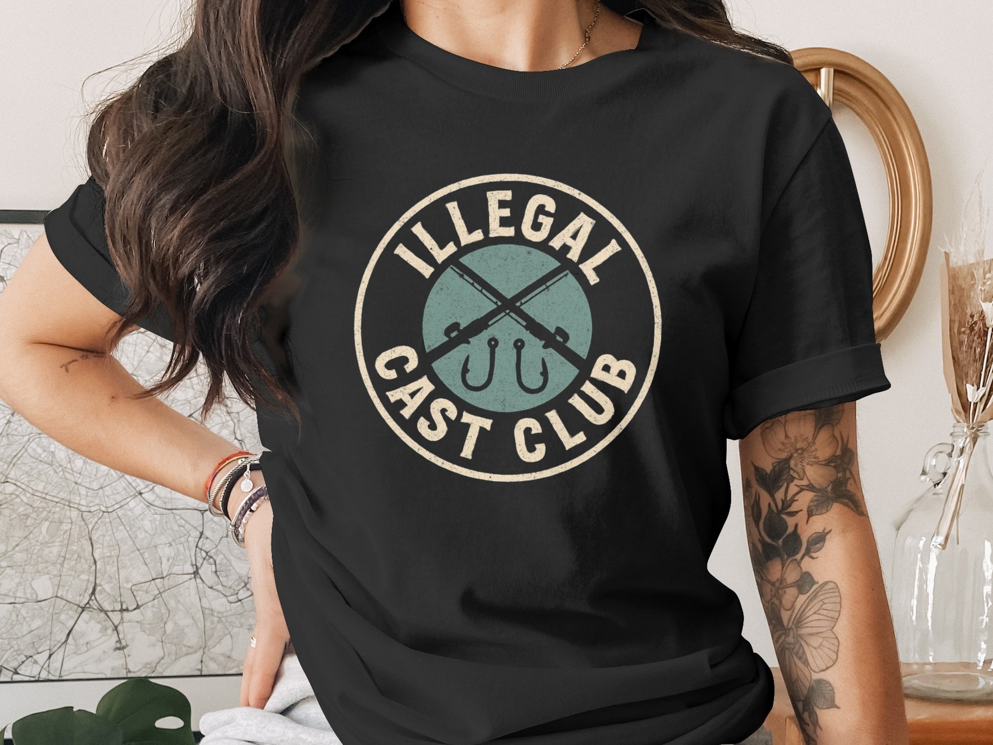 Illegal Cast Club Graphic Design Shirt product type