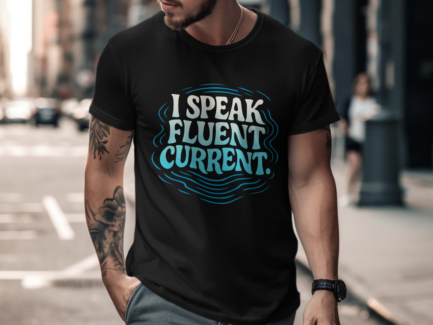 I Speak Fluent Current Stylish Graphic T-shirt product