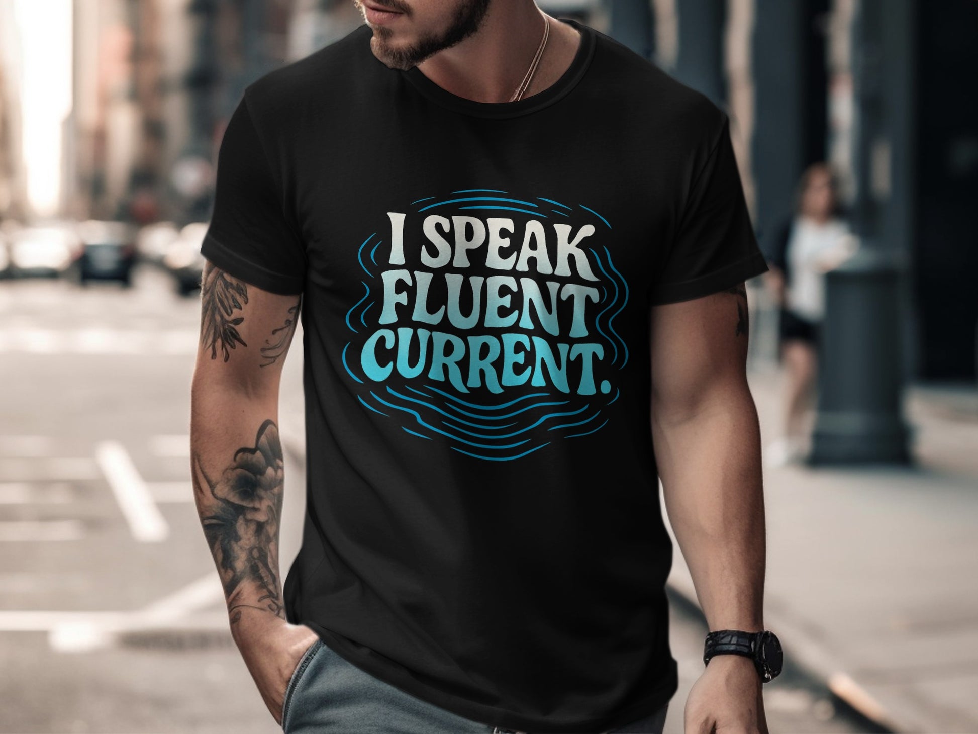 I Speak Fluent Current Stylish Graphic T-shirt product