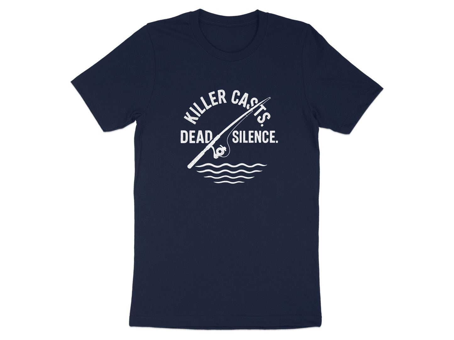 Killer Casts Dead Silence Fishing Themed Shirt product