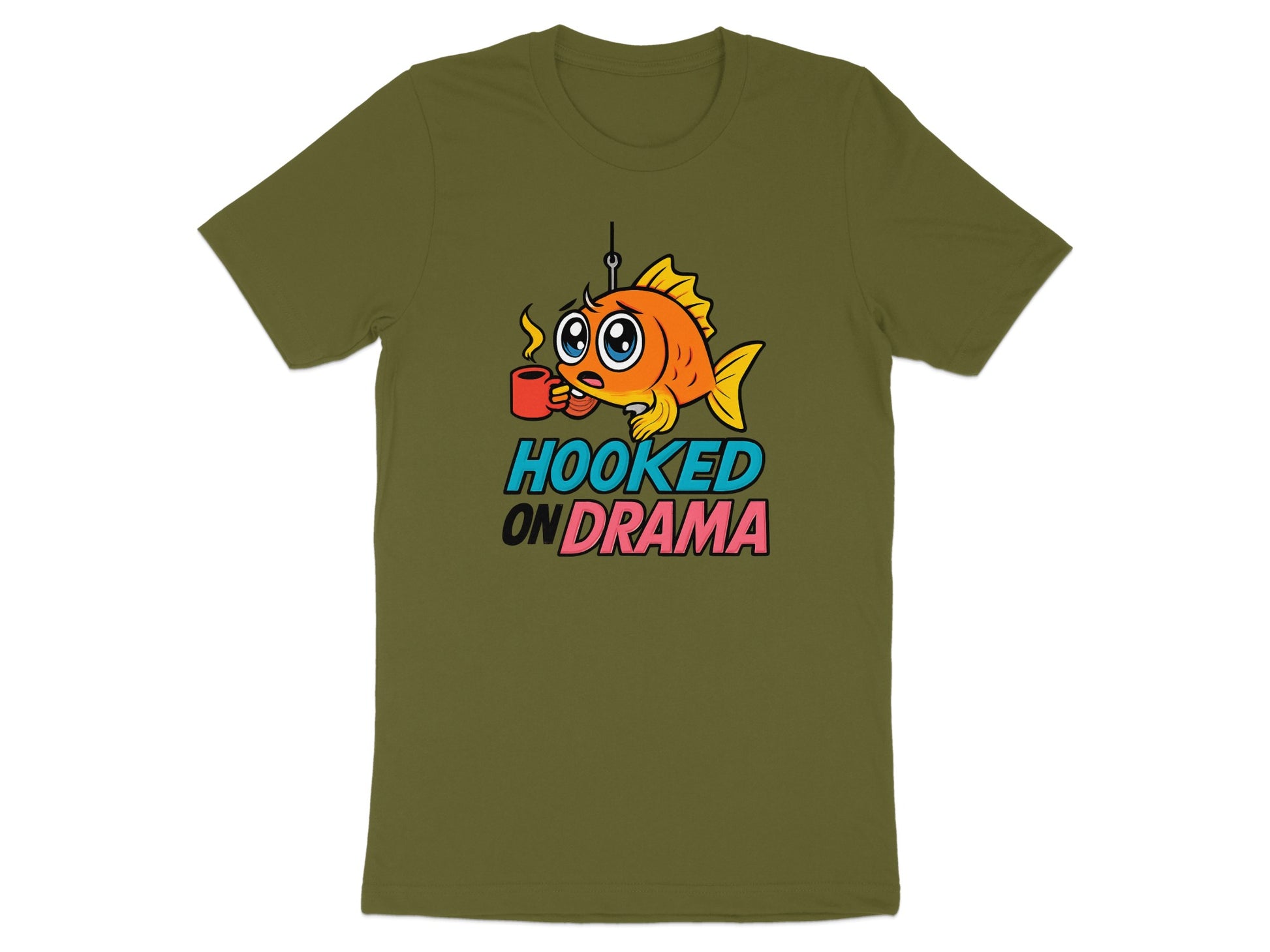 Hooked On Drama Graphic T-Shirt product type