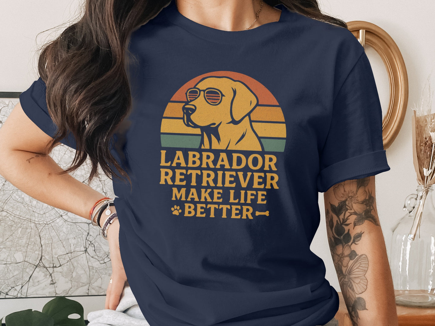 Labrador Retriever Make Life Better T-Shirt