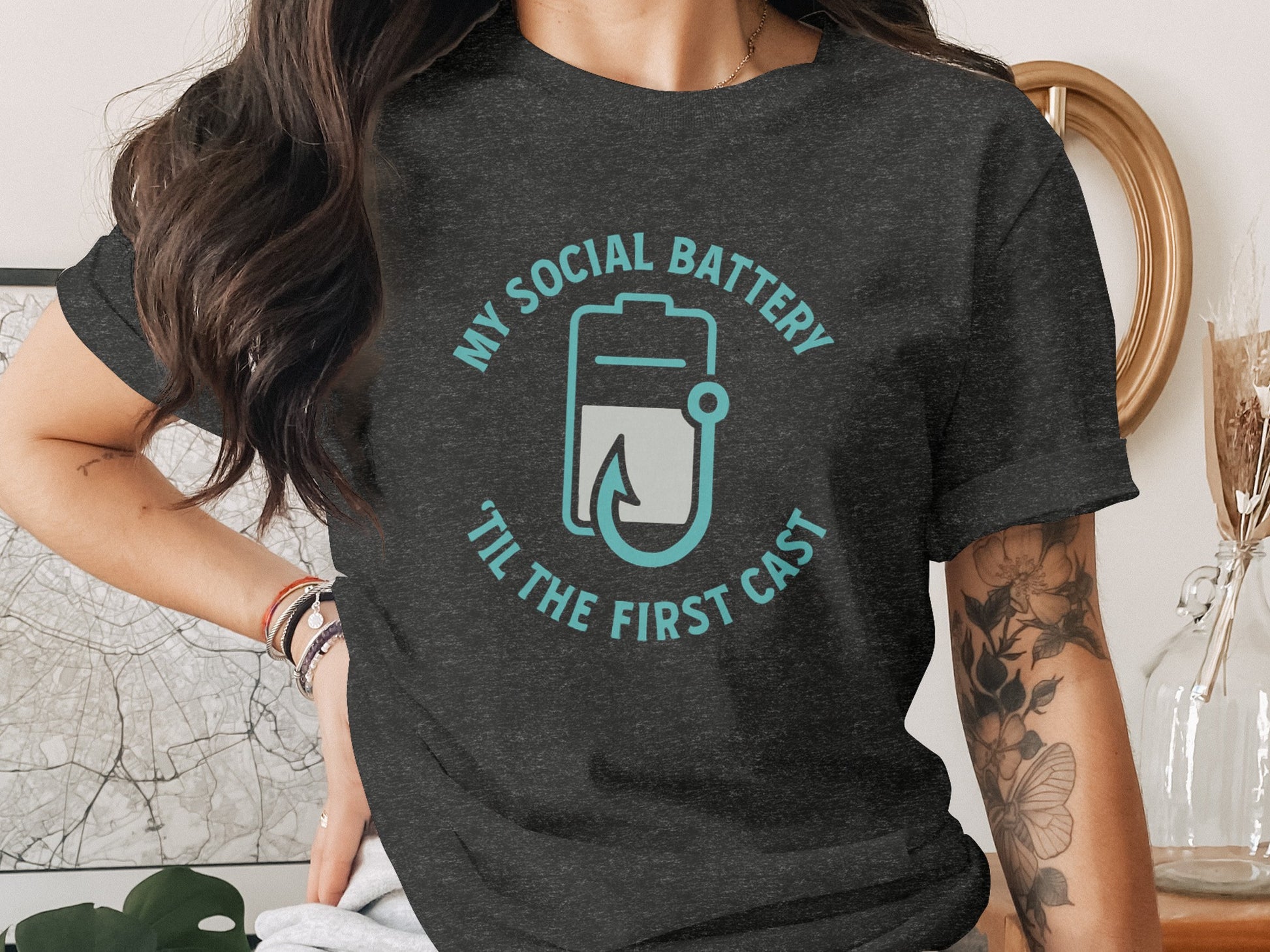My Social Battery Til The First Cast T-shirt Product