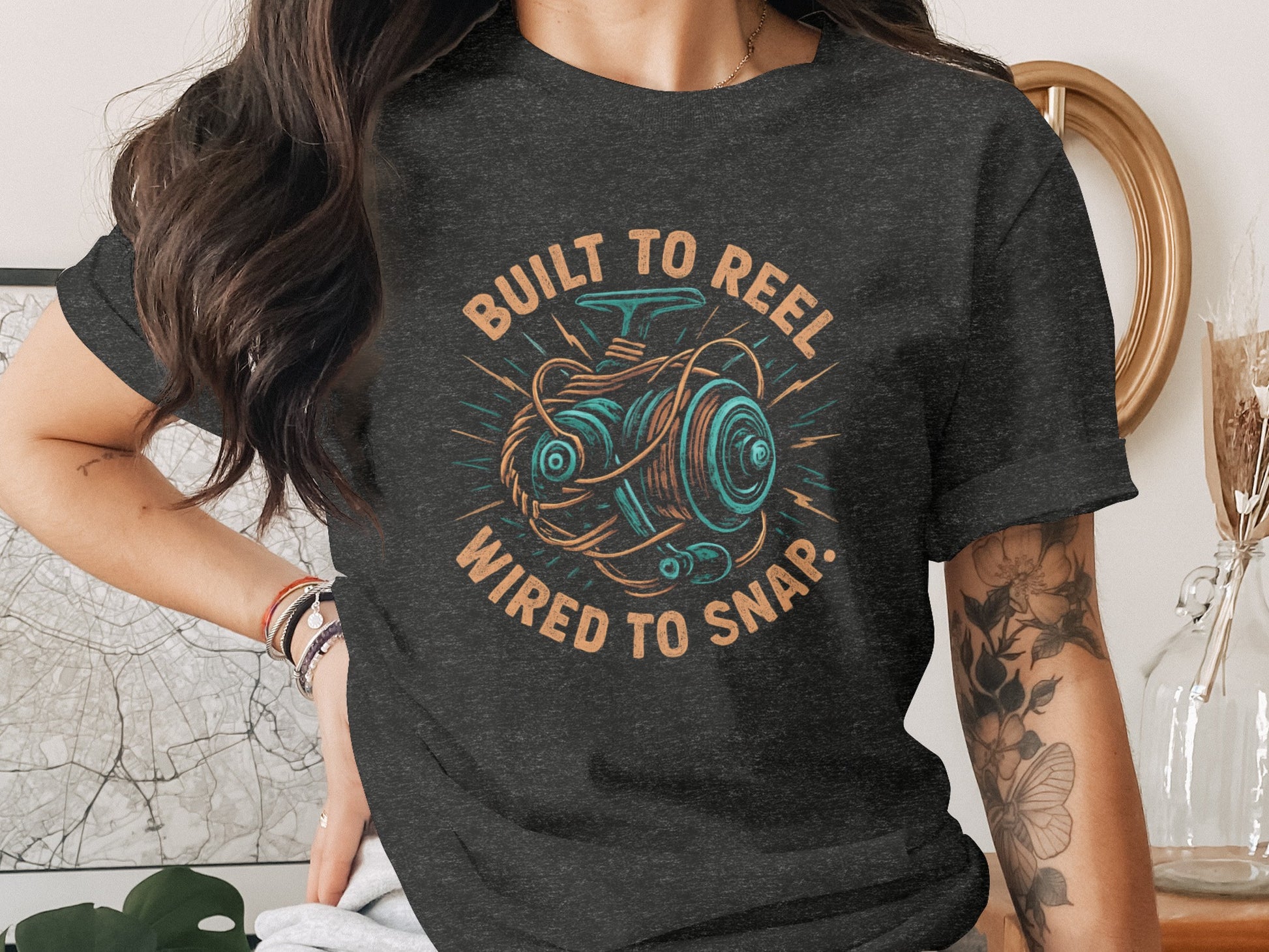 Built to Reel Wired to Snap Graphic T-Shirt product type