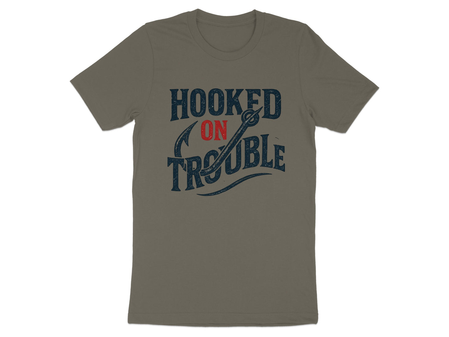 Hooked On Trouble Graphic T-Shirt product