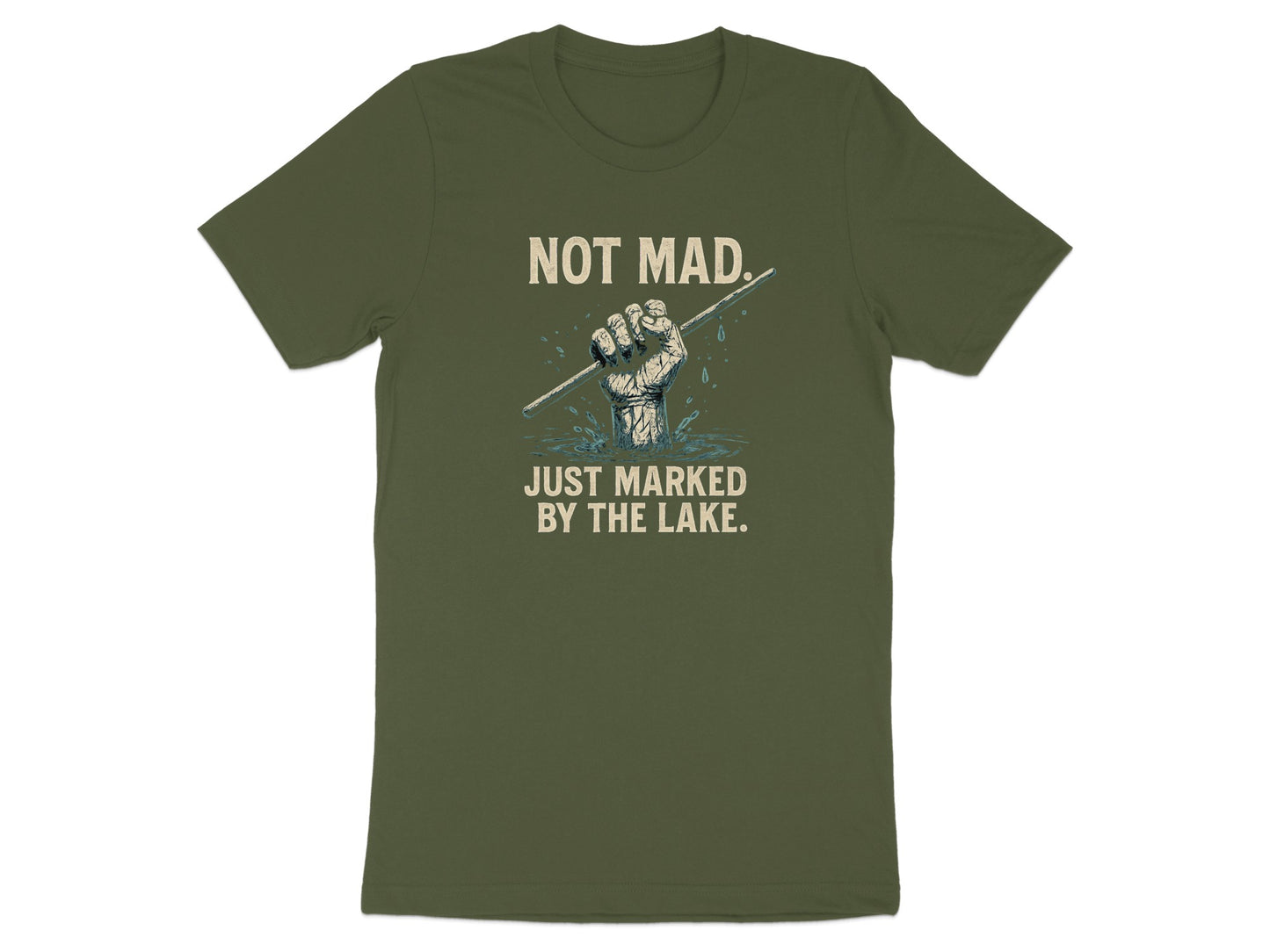 Not Mad Just Marked by the Lake Graphic Tee product