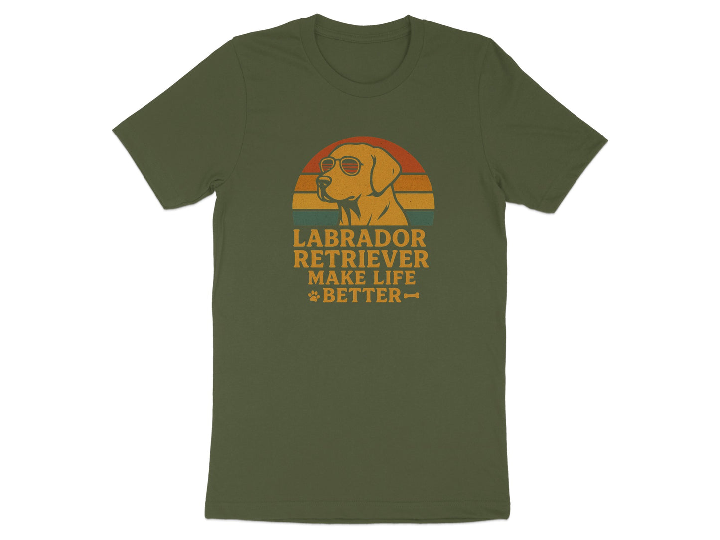 Labrador Retriever Make Life Better T-shirt