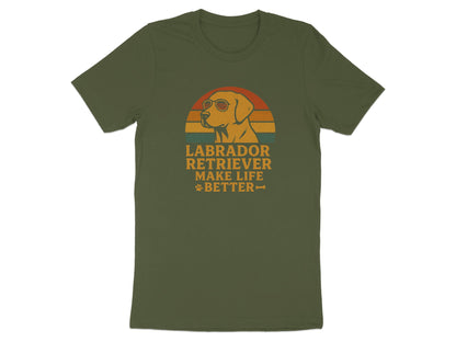 Labrador Retriever Make Life Better T-shirt