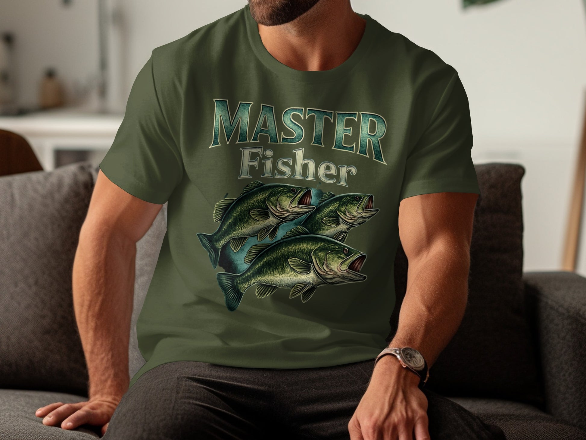 Master Fisher Graphic T-Shirt for Fishing Enthusiasts product