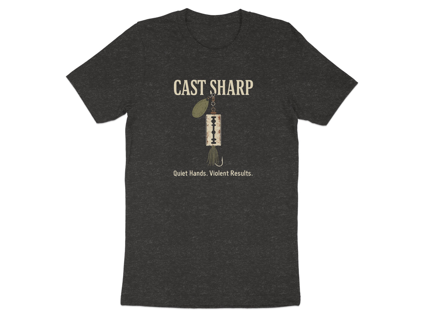 Quiet Hands Violent Results Cast Sharp T-Shirt product type
