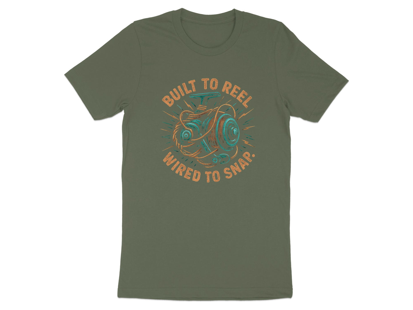 Built to Reel Wired to Snap Graphic T-shirt product type