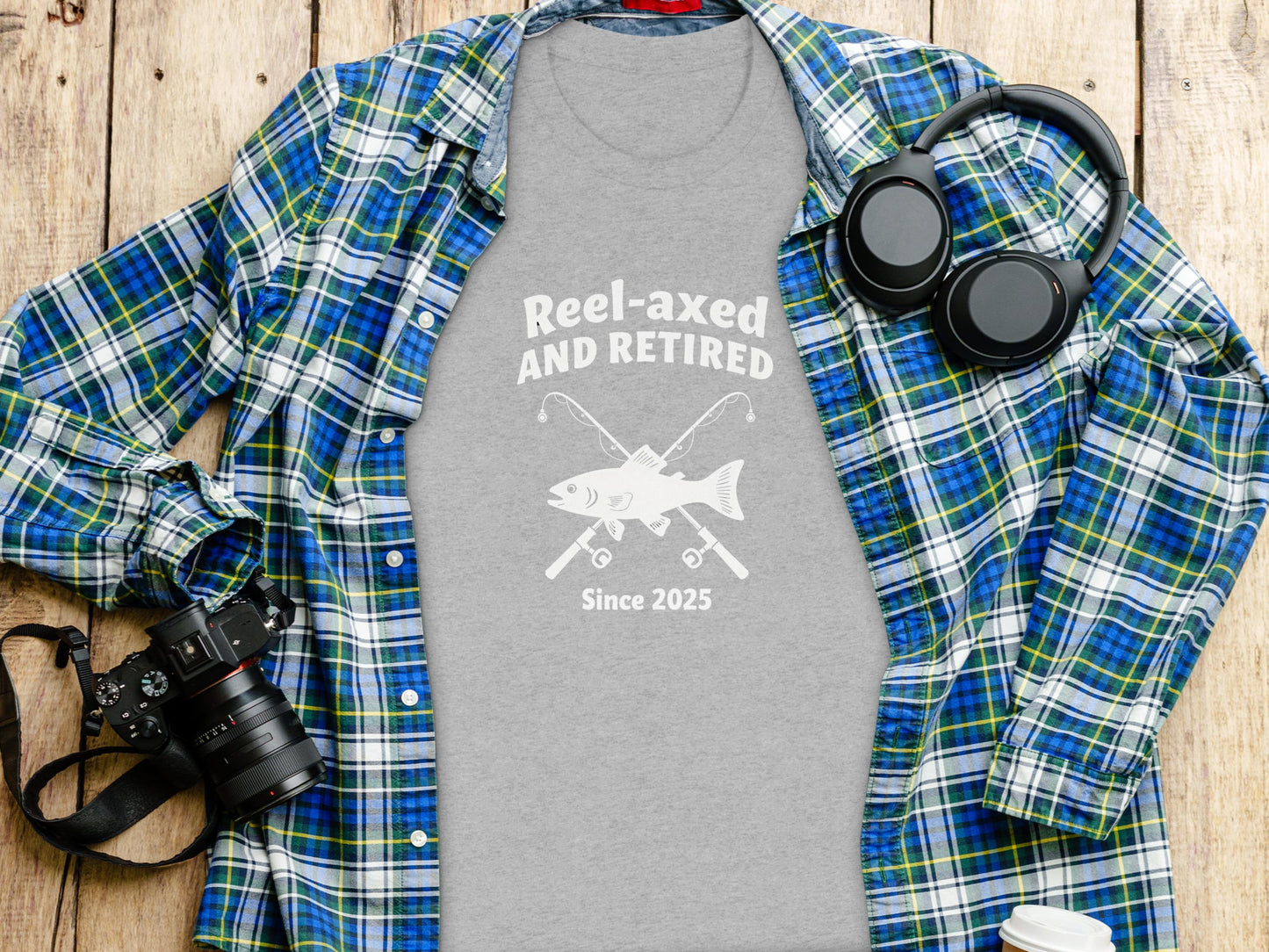 Reel-axed and Retired Since 2025 T-shirt product