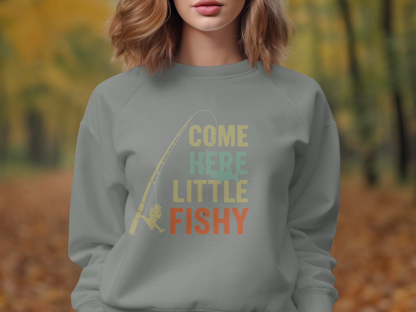 come here little fishy
