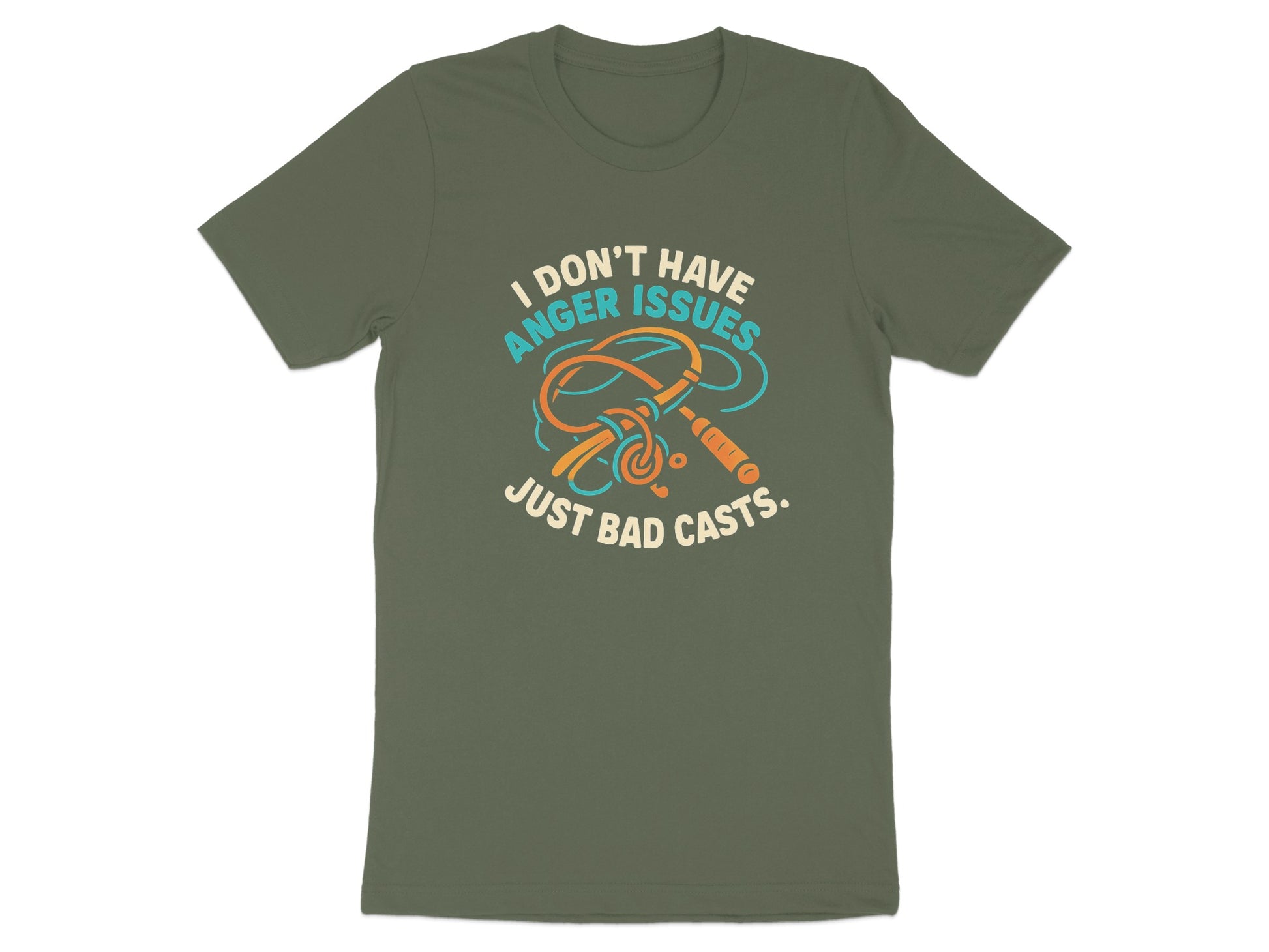 I Don't Have Anger Issues Just Bad Casts T-Shirt product