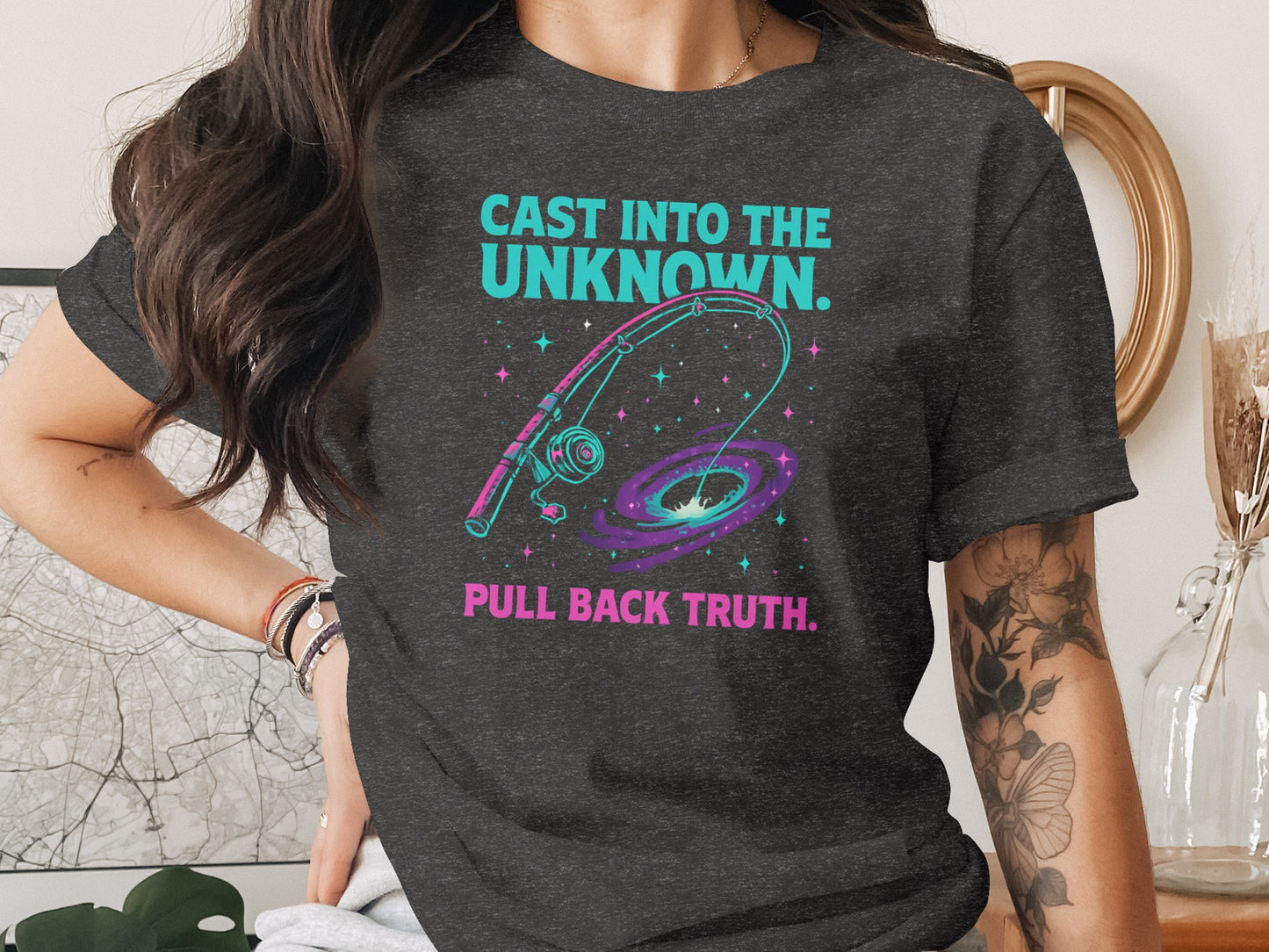 Cast Into The Unknown Pull Back Truth T-shirt product type