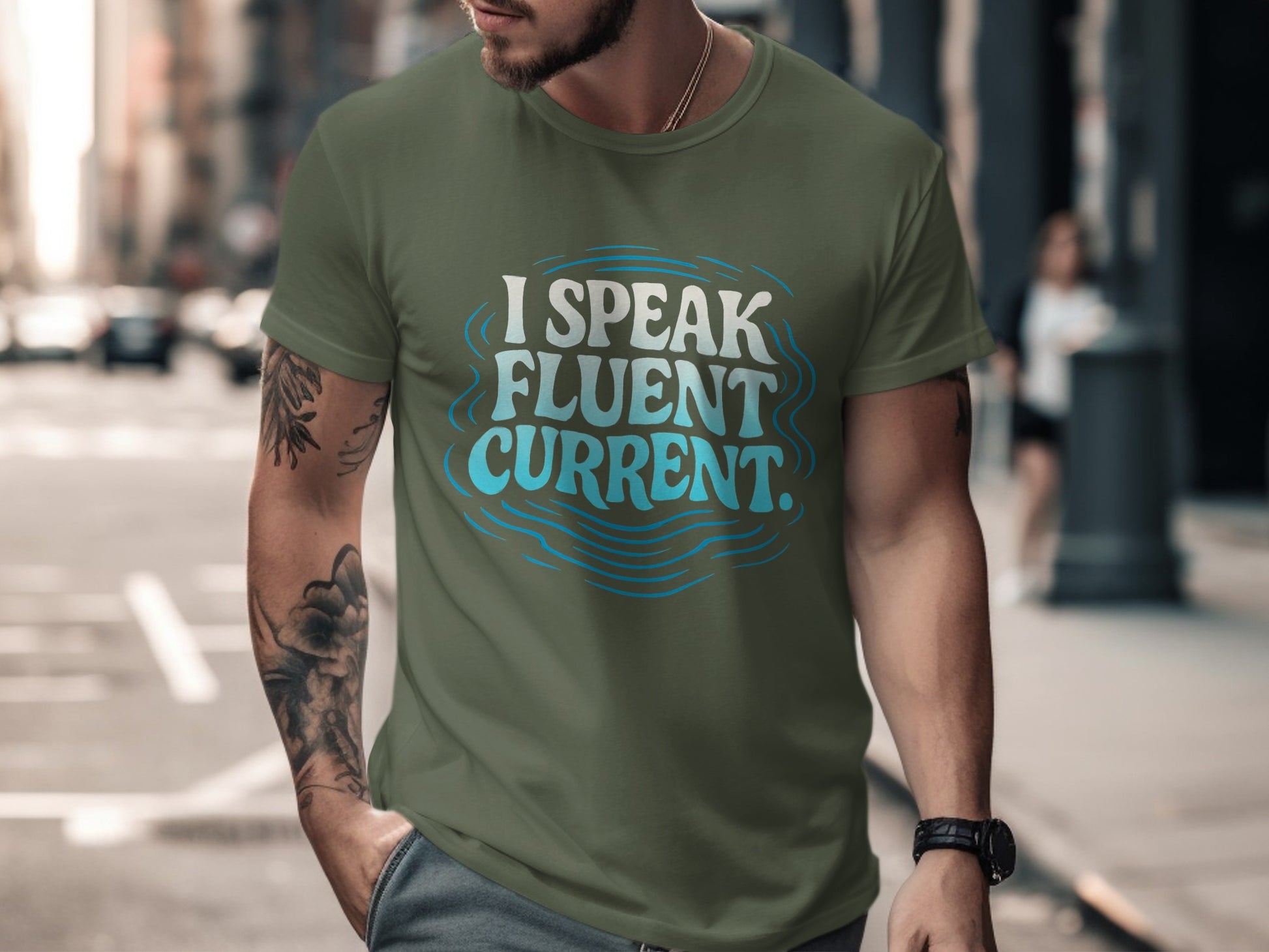 I Speak Fluent Current Trendy Graphic T-shirt product